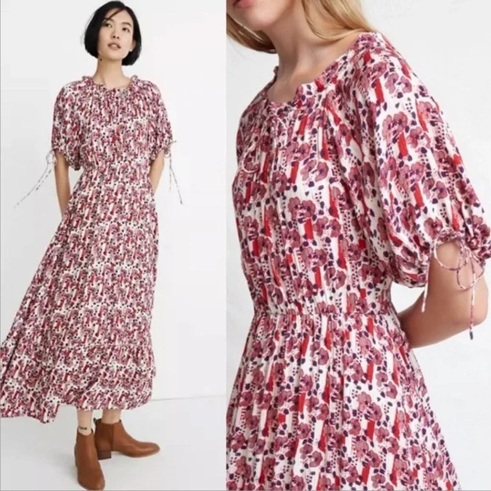 Warm NY Peasant Dress